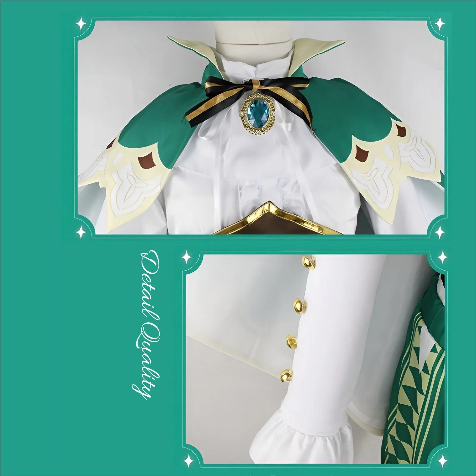 Genshin Impact Venti Cosplay Costume