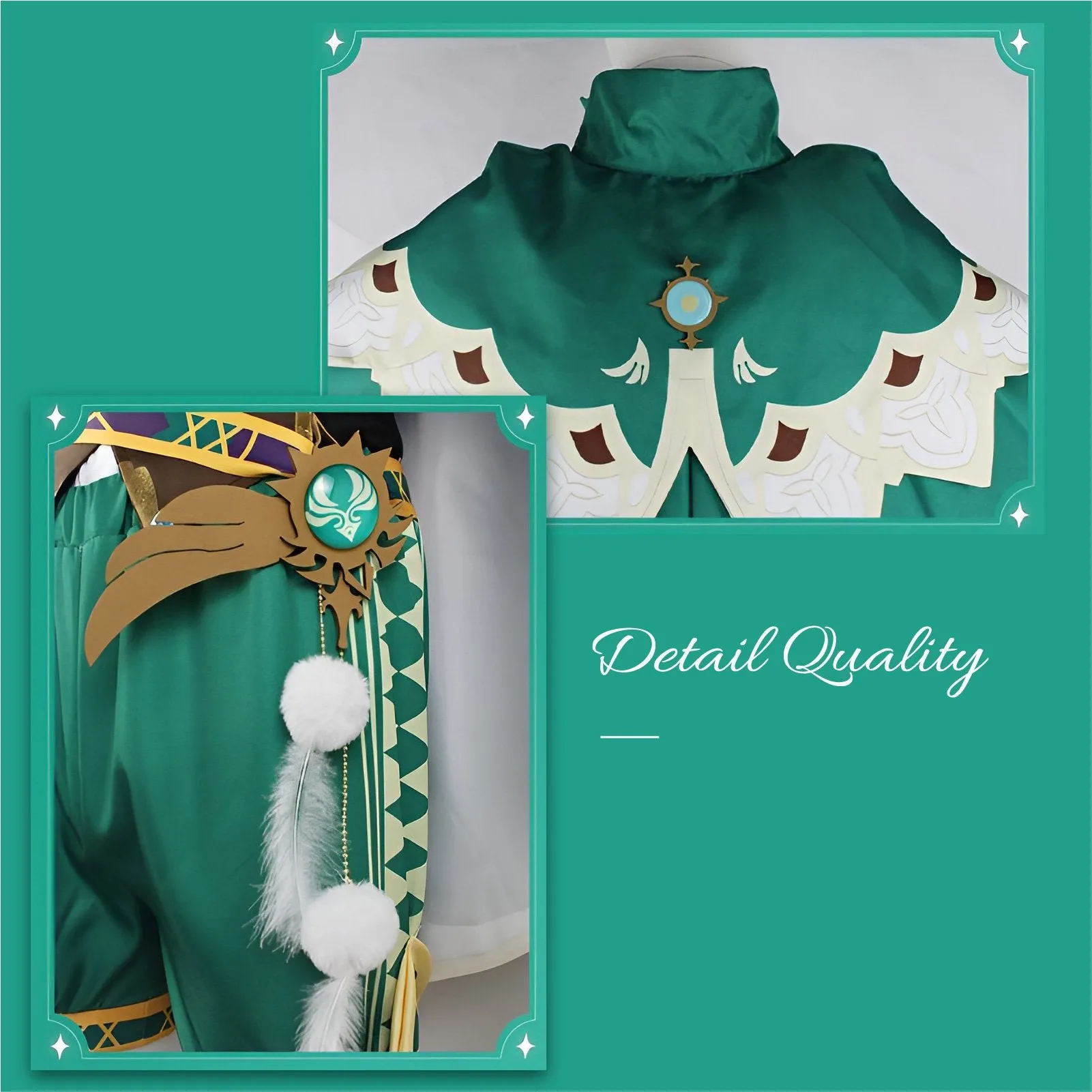 Genshin Impact Venti Cosplay Costume