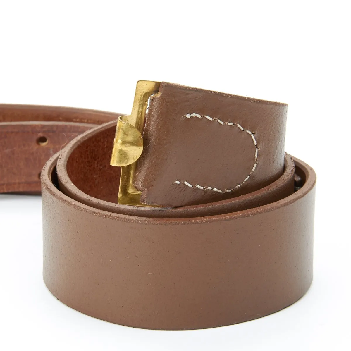 German WWI Brown Leather Belt