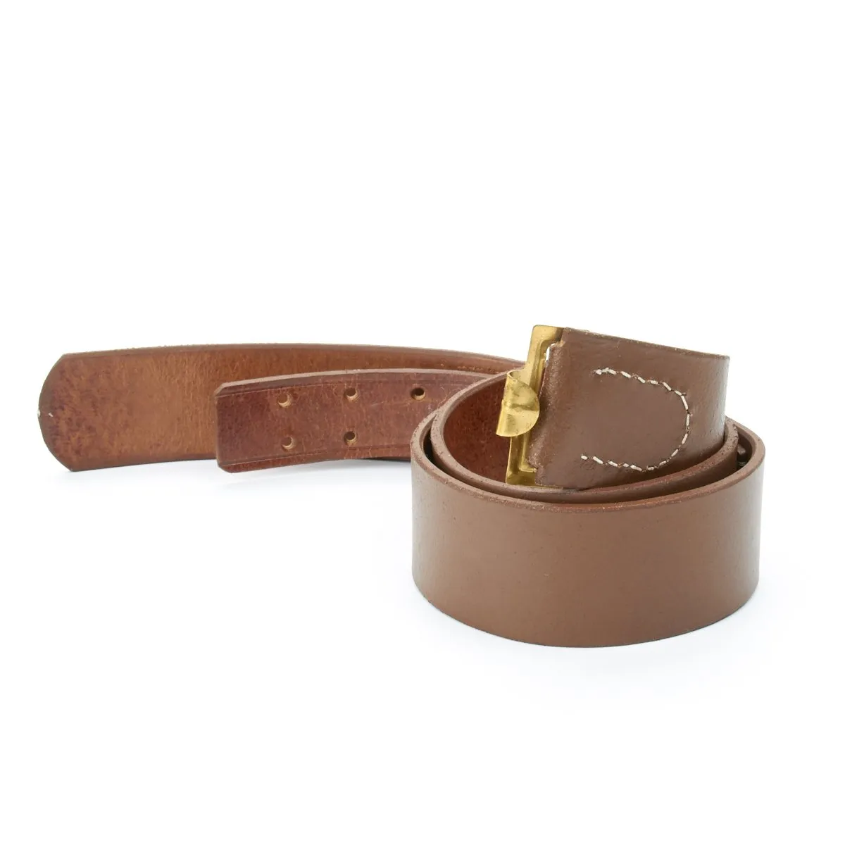 German WWI Brown Leather Belt