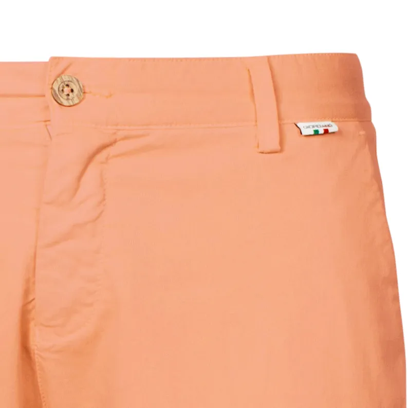 GIORDANO REGULAR FIT PLAIN TAILORED SHORTS 311115 - SOFT CORAL