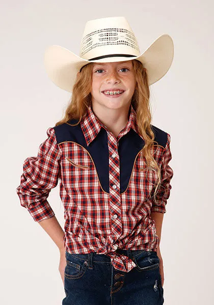 Girl's Roper Snap Front Shirt #01-080-0024-4022