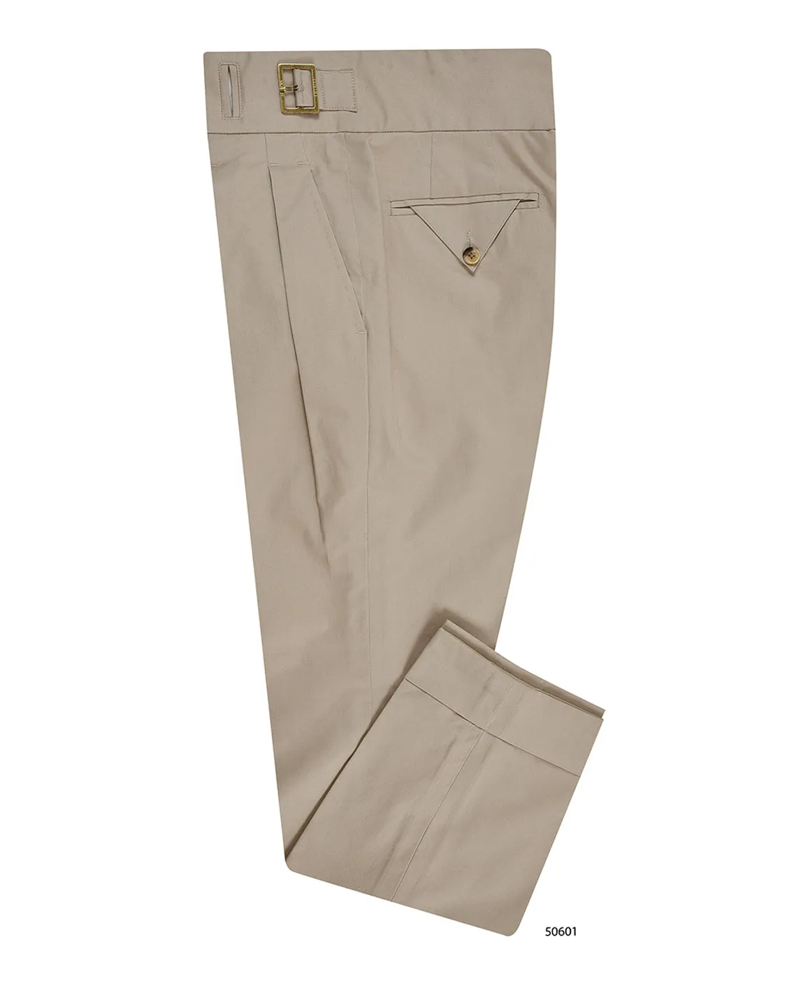 Gurkha Pants in Light Khaki Chino