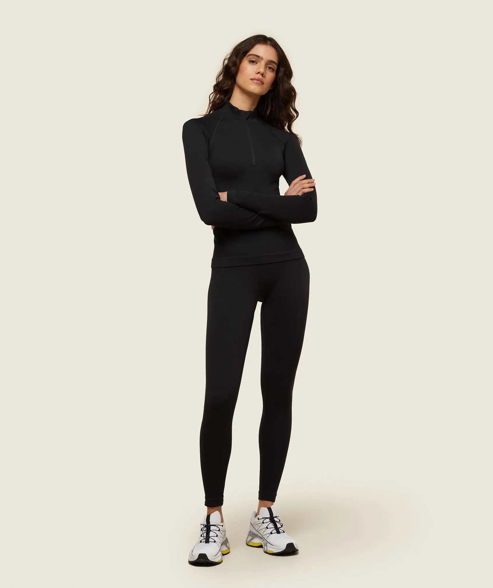 Gymshark everywear Seamless Turtleneck - Black