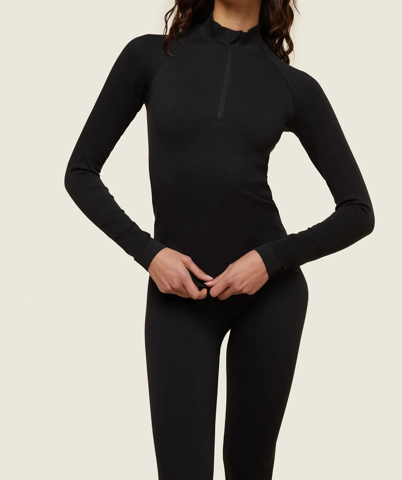 Gymshark everywear Seamless Turtleneck - Black