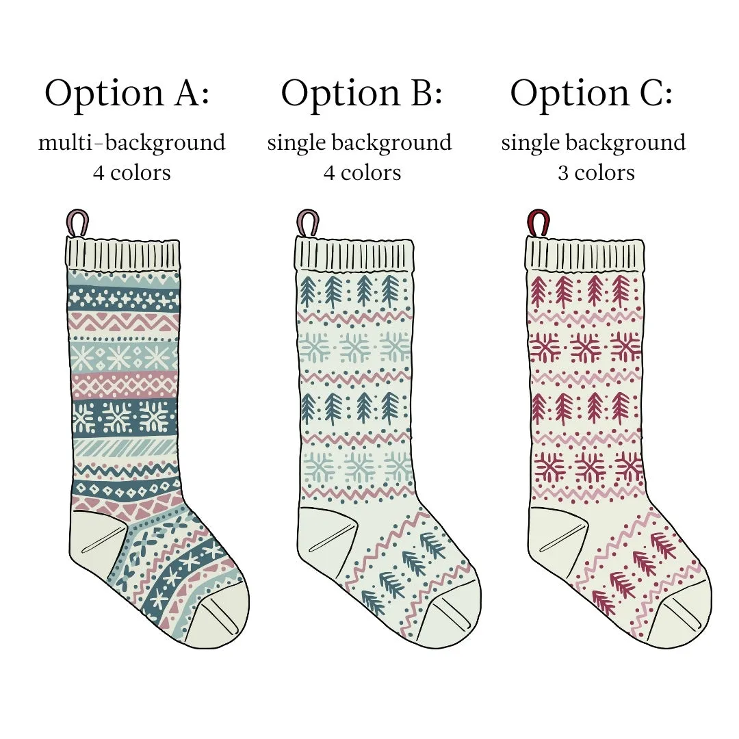 Holiday Doodle Stocking Kit