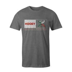 HOOey Match ( Grey) - Mens Crew Neck T-Shirt