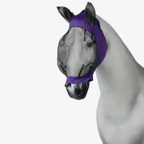 Horze Stretch Lycra Fly Mask (Purple)