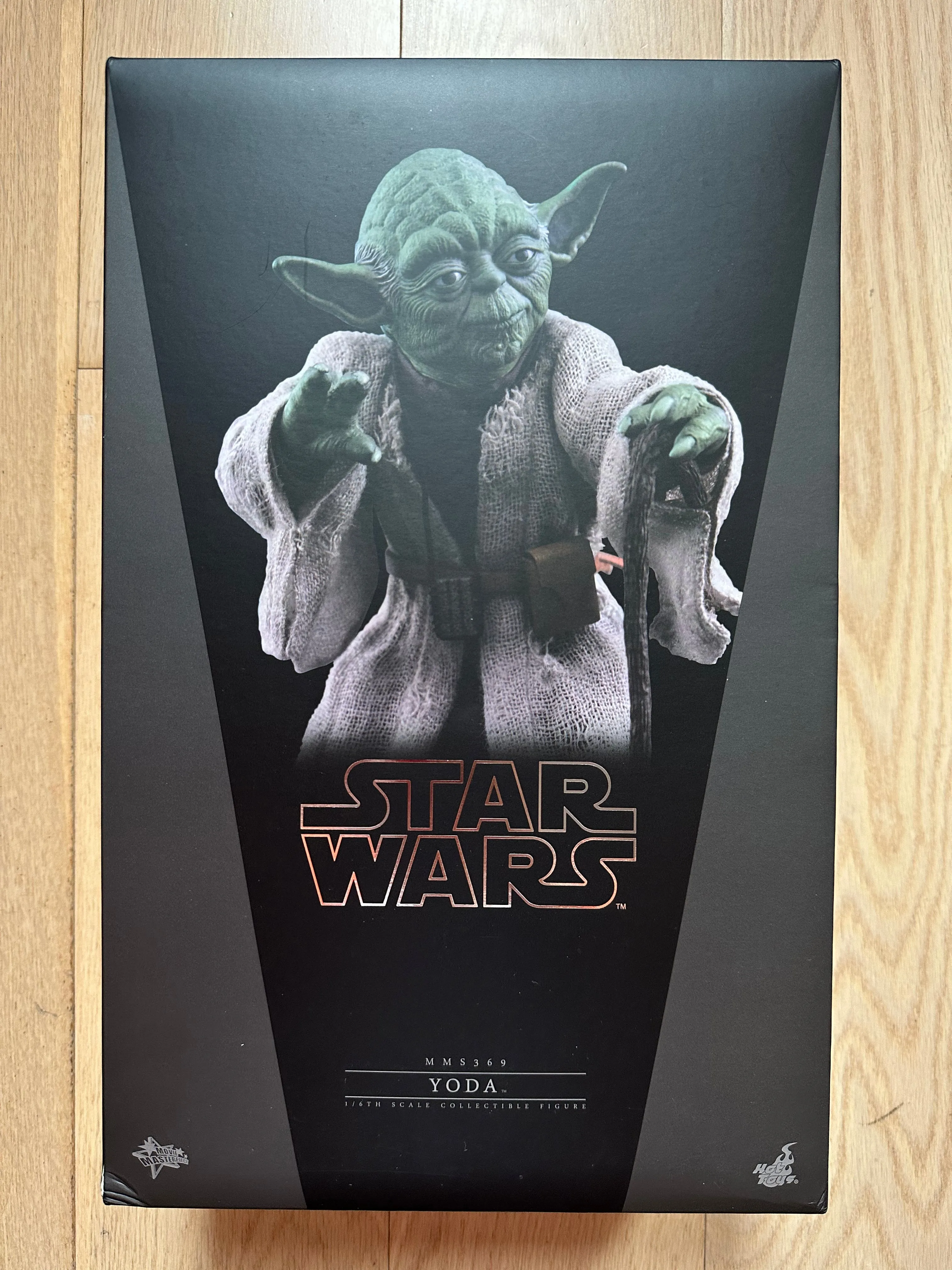 Hottoys Hot Toys 1/6 Scale MMS369 MMS 369 Star Wars Episode V The Empire Strikes Back - Yoda Action Figure OPEN