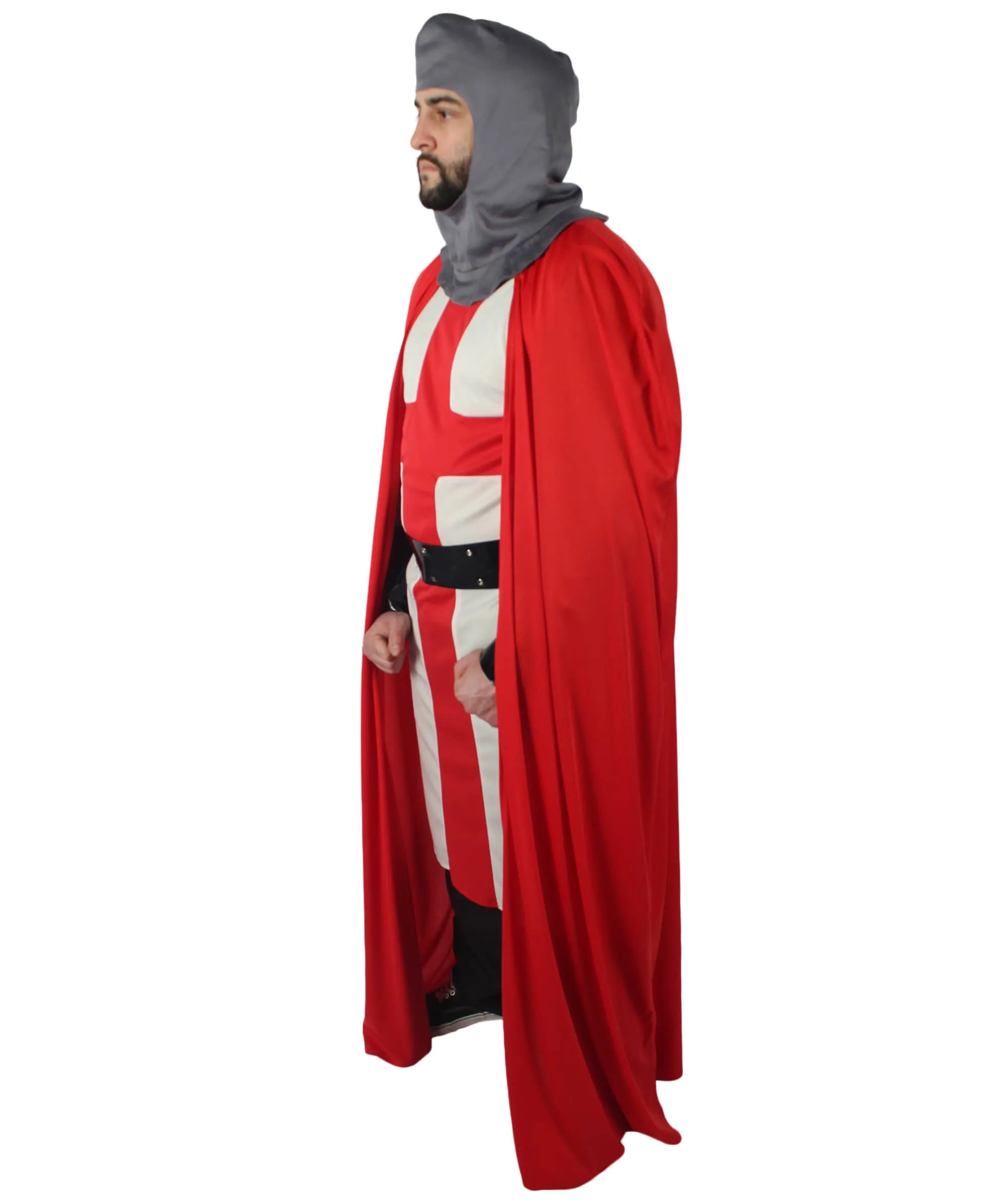 HPO Adult Men's Medieval Warrior Crusader Costume Bundle