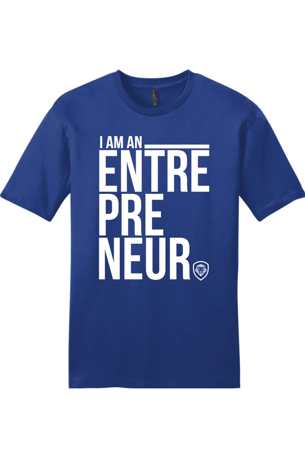 I Am An Entrepreneur Tee - White Text