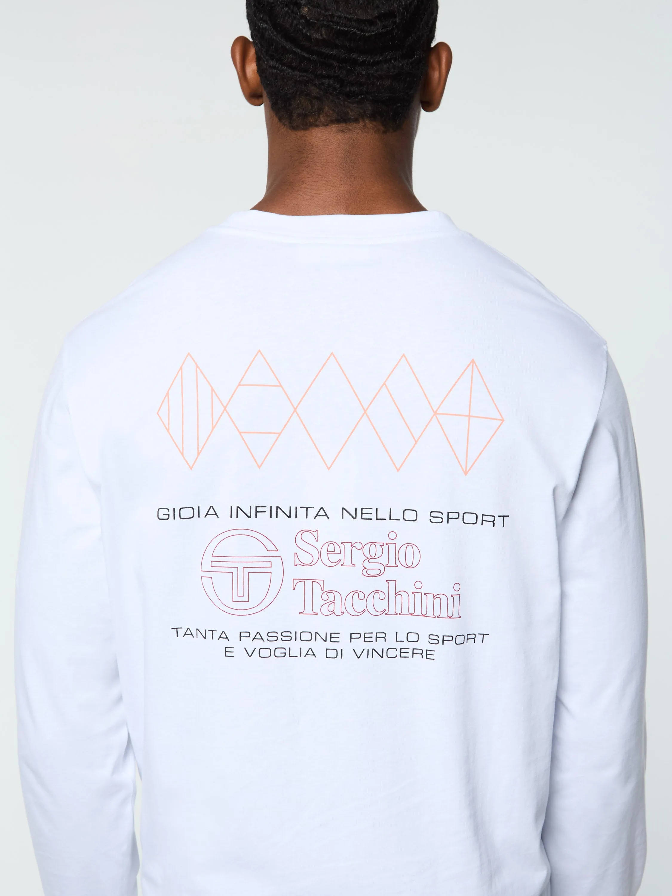 Inverno Long Sleeve T-Shirt- Brilliant White