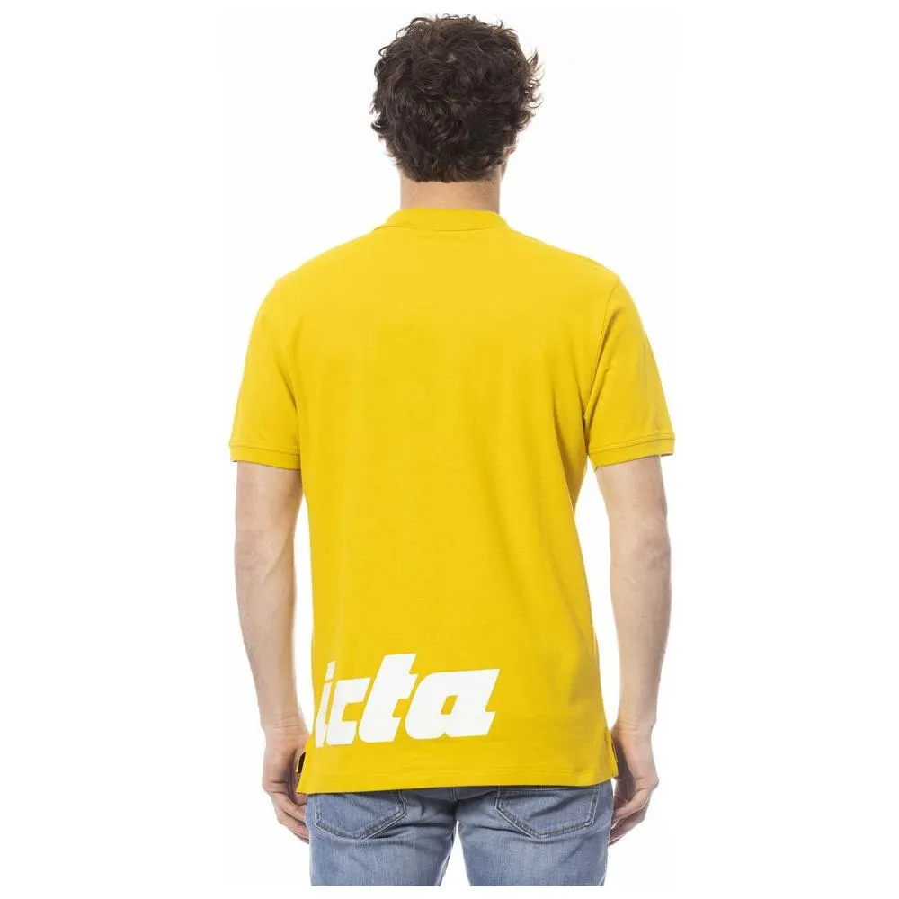 Invicta Yellow Cotton Men Polo Shirt