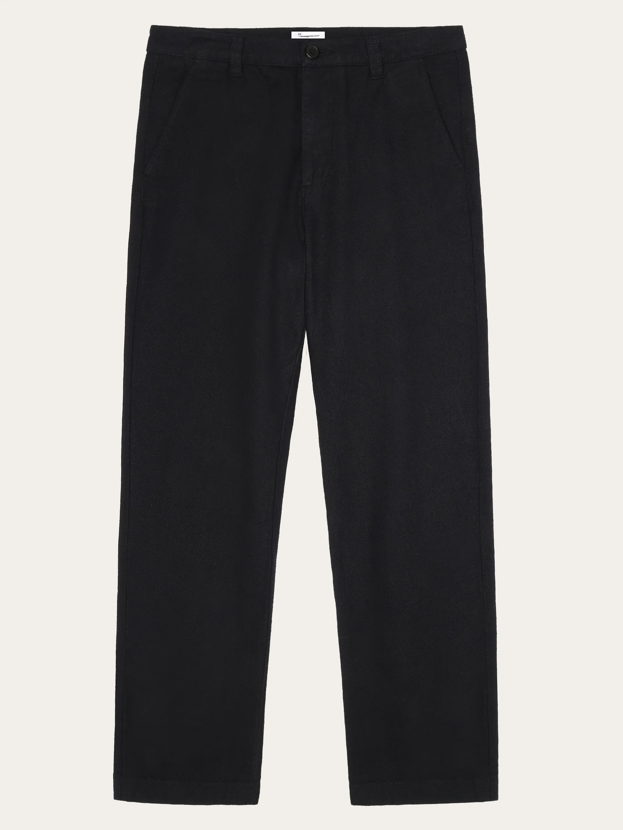 IRIS mom mid-rise chino - Black Jet