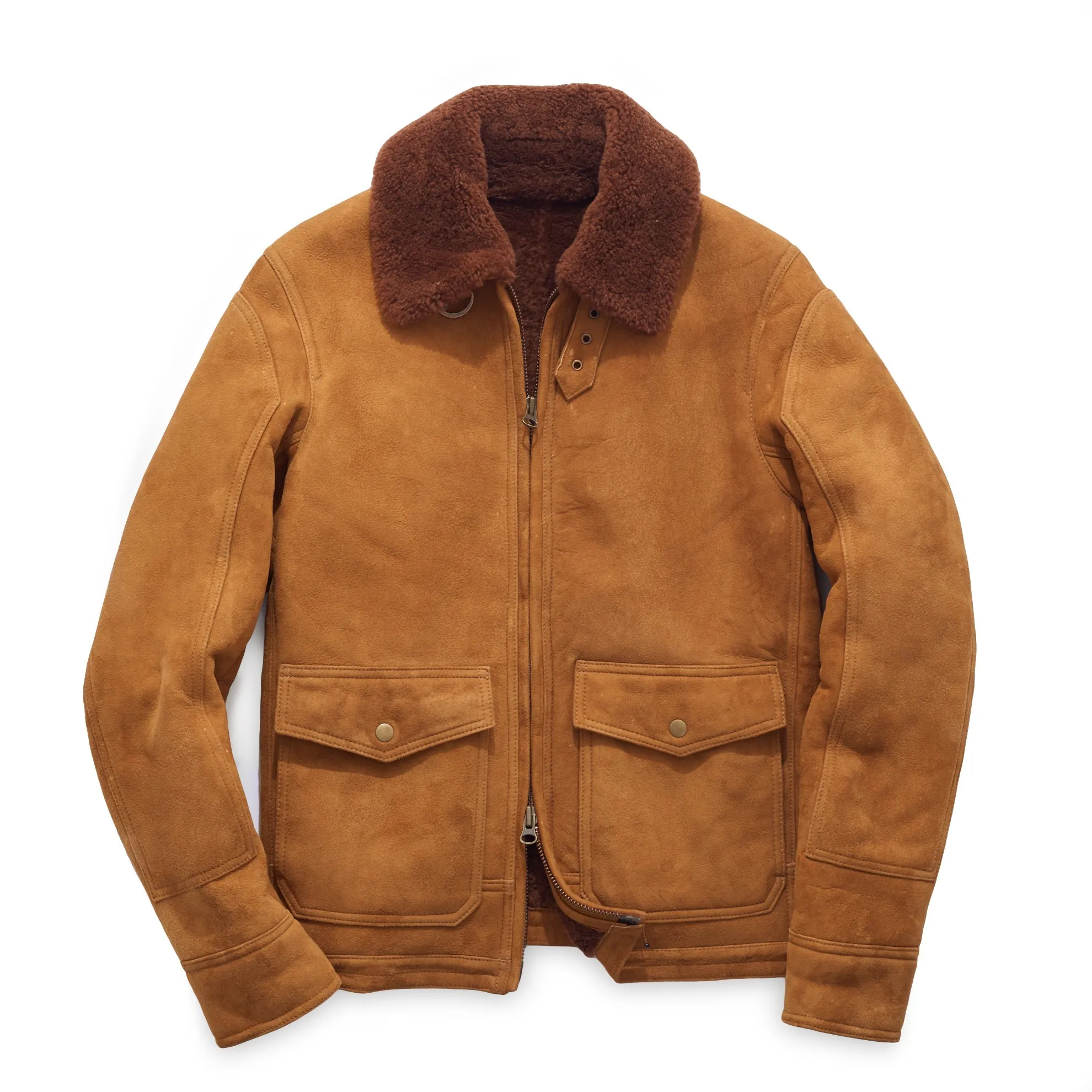 Italian Shearling Bomber