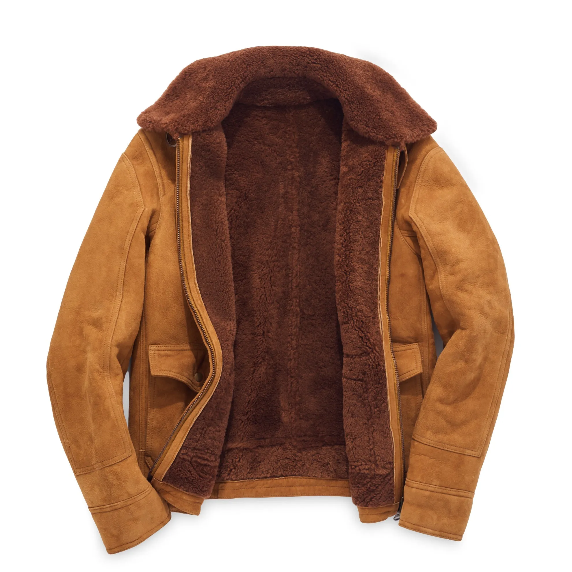 Italian Shearling Bomber