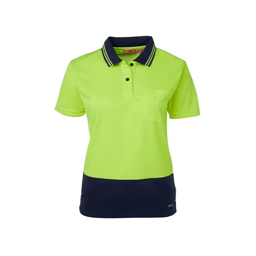 JBs Wear | Womens Hi Vis Short Sleeve Comfort Polo | 6LHCP