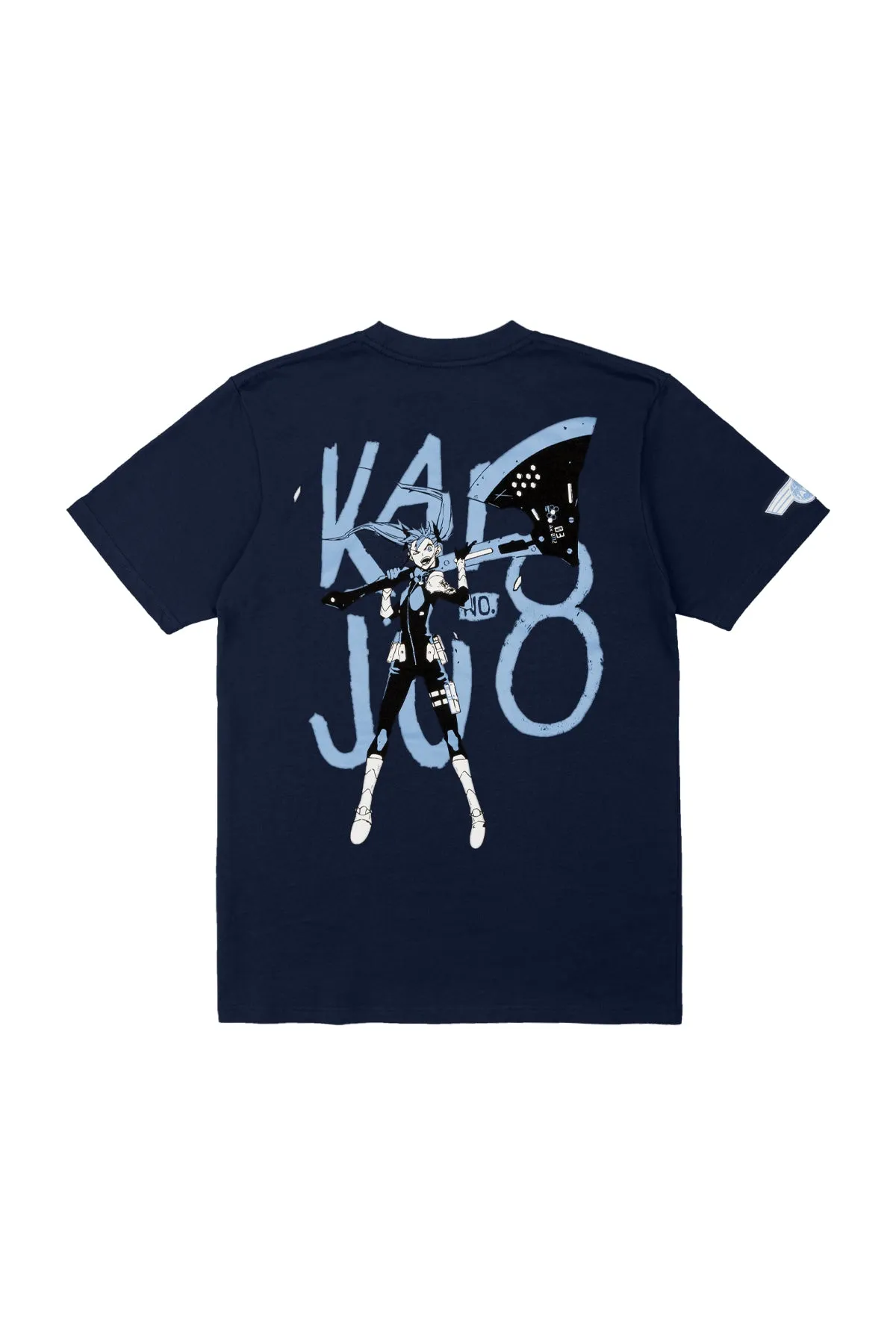 Kaiju No. 8 Kikoru Shinomiya Tee - Midnight Blue