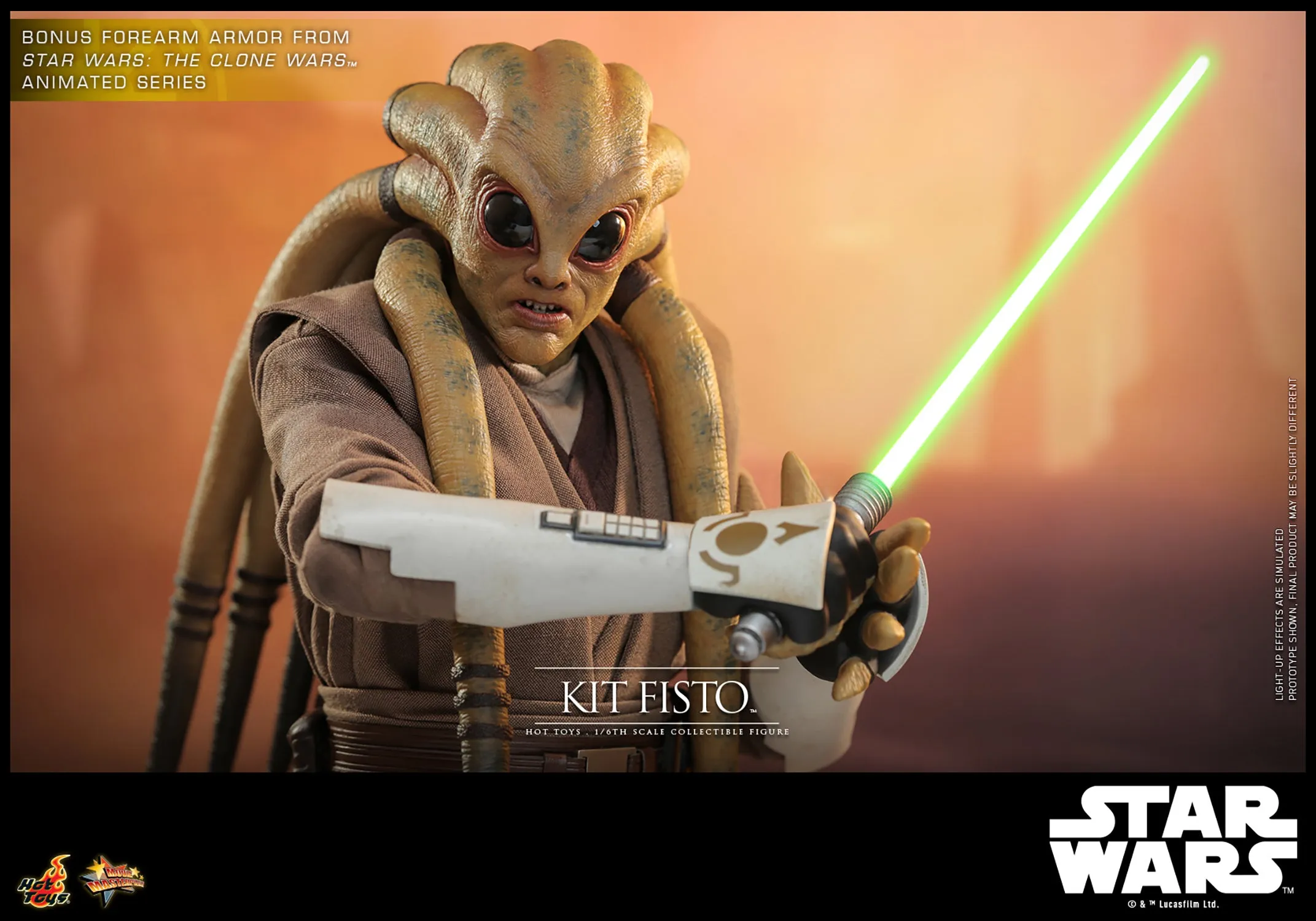 Kit Fisto Sixth Scale Figure by Hot Toys