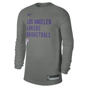 Lakers Practice Dri-FIT Long-Sleeve T-Shirt