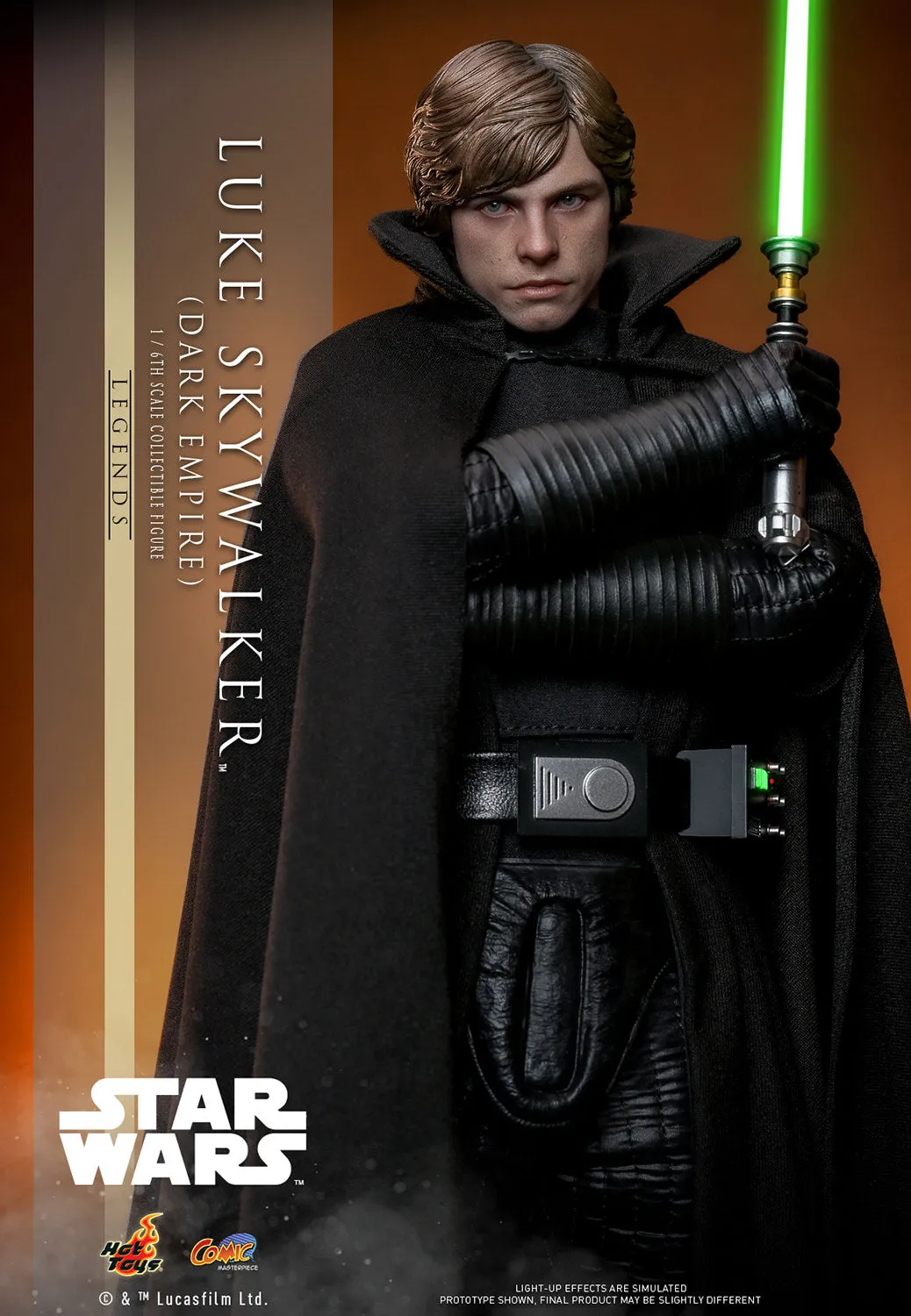 Luke Skywalker (Dark Empire) 1/6 Scale Figure by Hot Toys