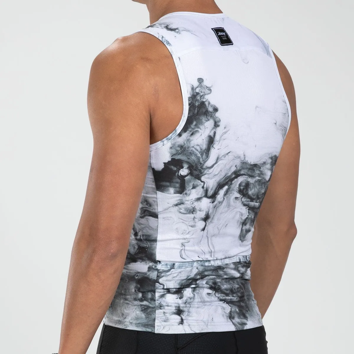 Men's Elite Tri Tank - White Hot