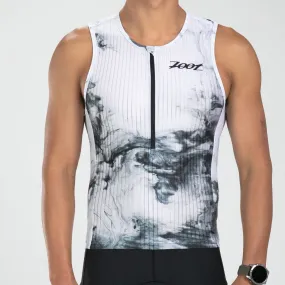 Men's Elite Tri Tank - White Hot