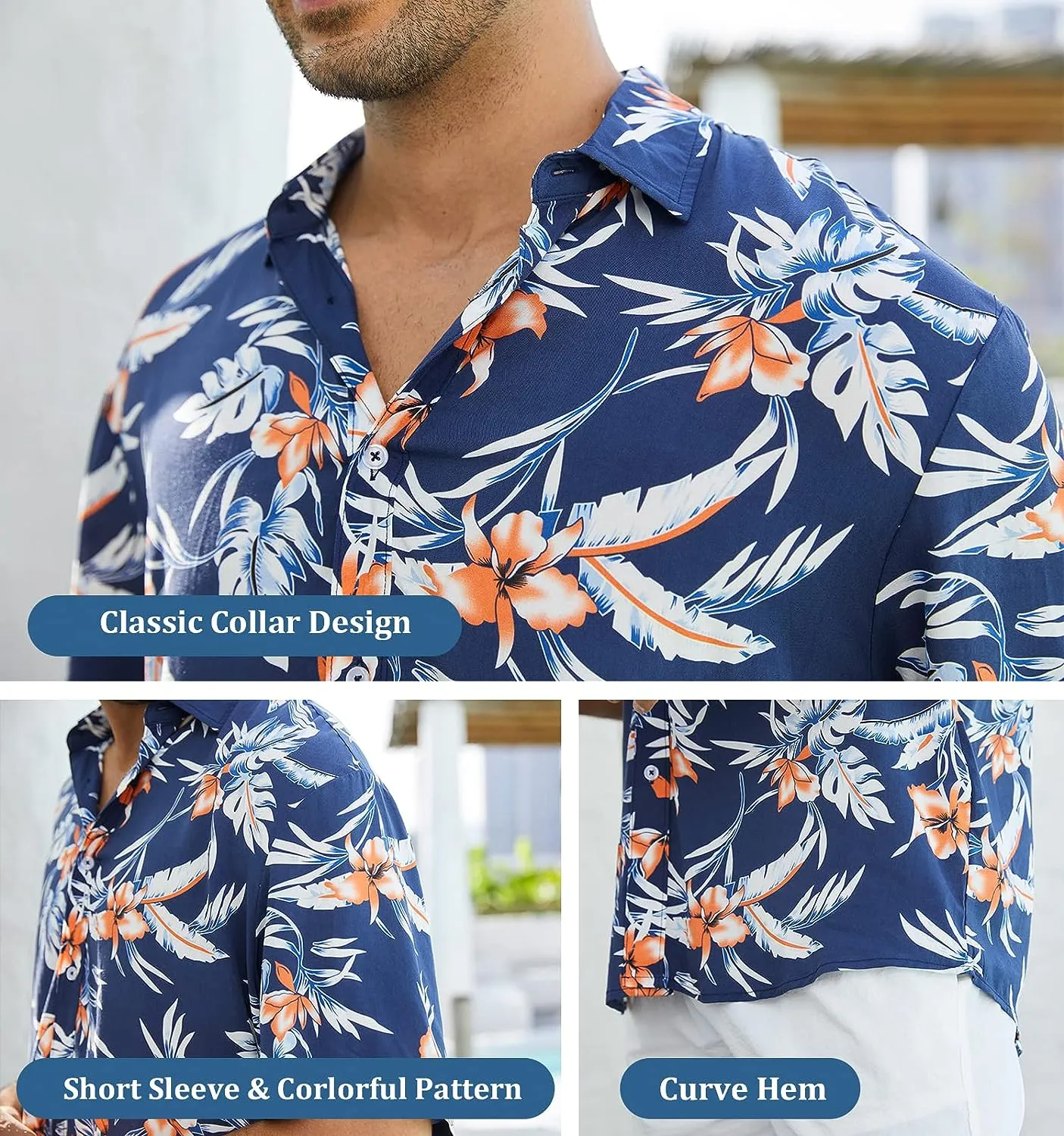 Men's Hawaiian Shirts 01