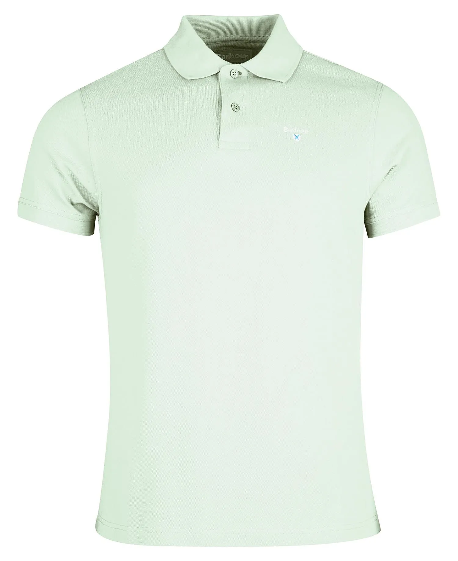 Men's Sports Polo - Dusty Mint