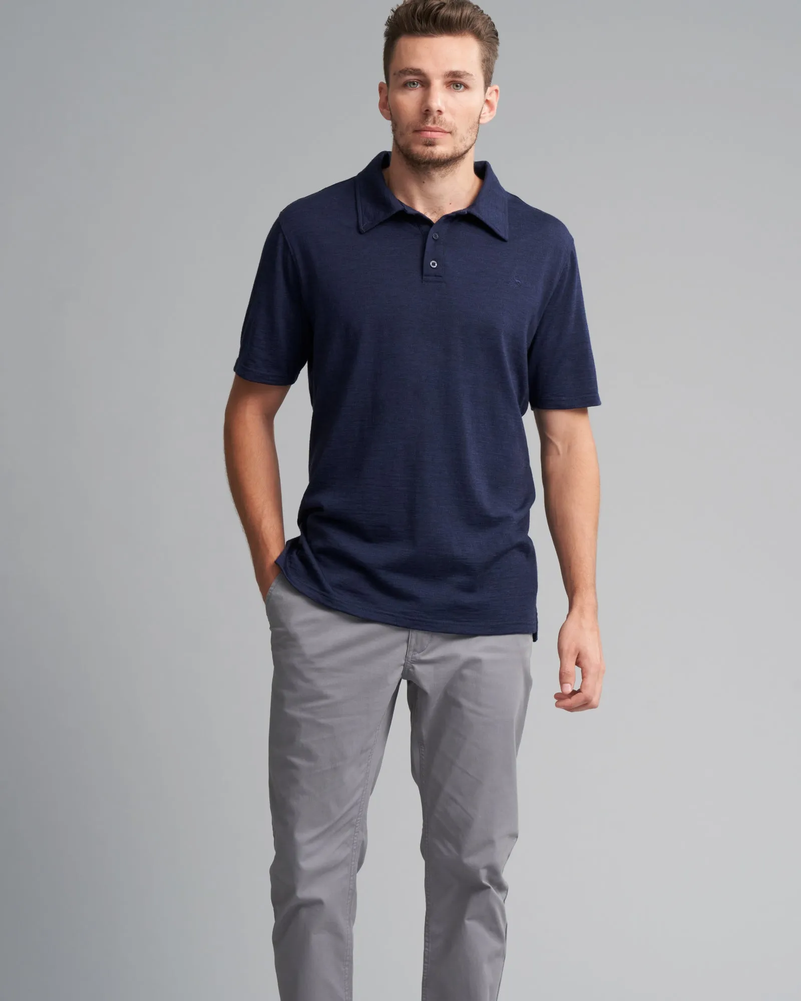 MERINO SS POLO SHIRT