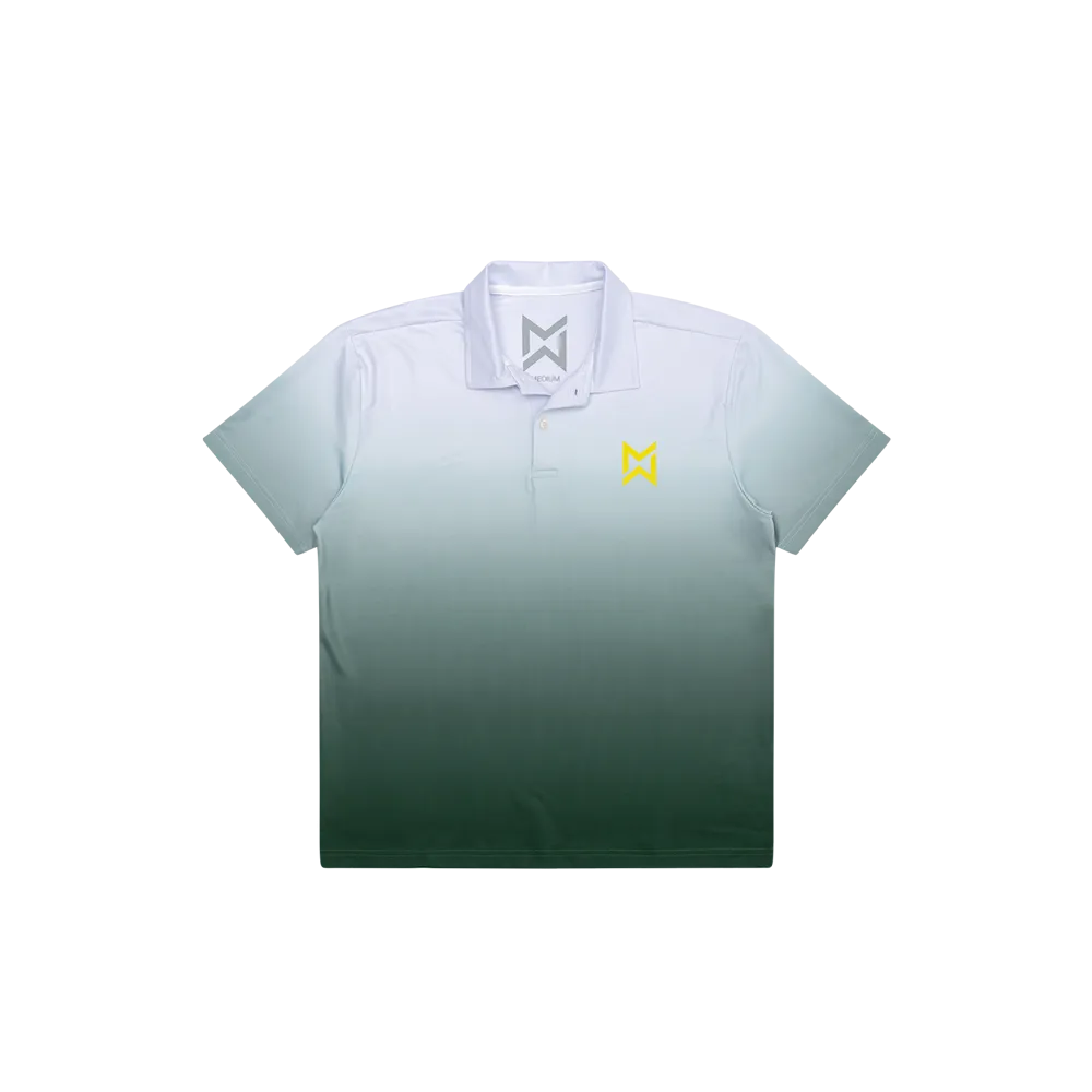 Midway Sports Men's "Iguana Greens" Ombre Golf Polo