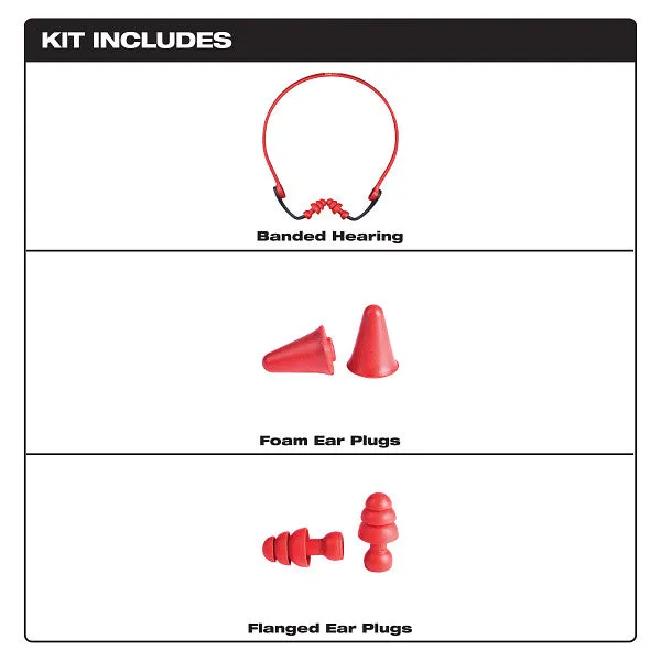 Milwaukee 48-73-3201 Banded Ear Plugs