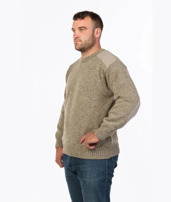 MKM Ultimate Crew Neck Plain Knit Sweater