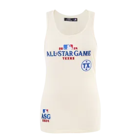 MLB ALL STAR 2024 WOMEN'S RELAXED RACERBACK TANK (EGGSHELL)