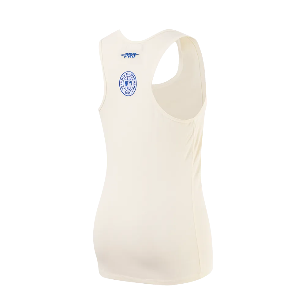 MLB ALL STAR 2024 WOMEN'S RELAXED RACERBACK TANK (EGGSHELL)