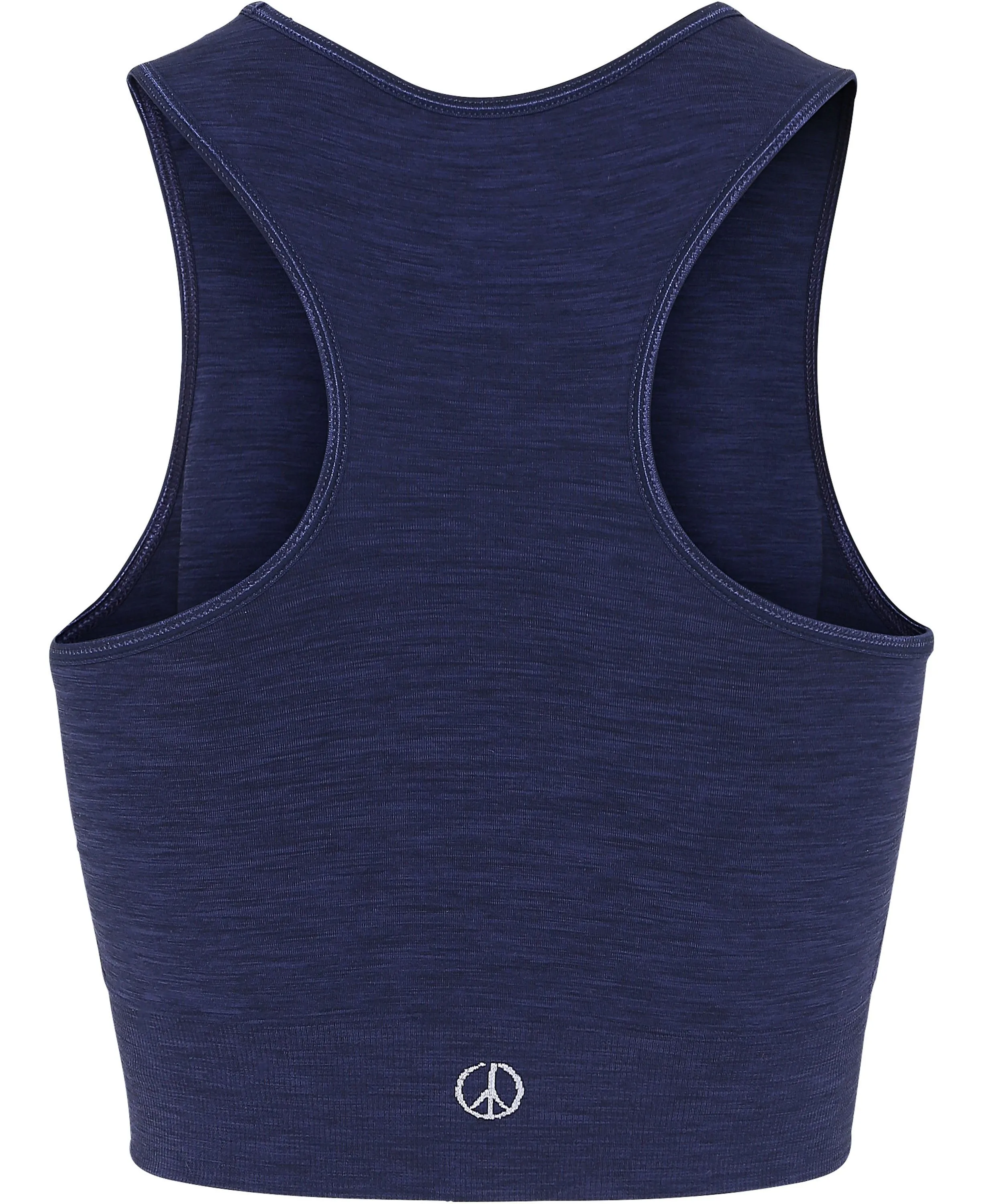 Moonchild Seamless Crop Top - Aura Blue