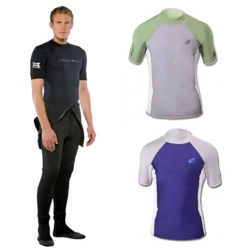 NeoSport XSPAN Men's Short Sleeve Scuba Diving Shirt