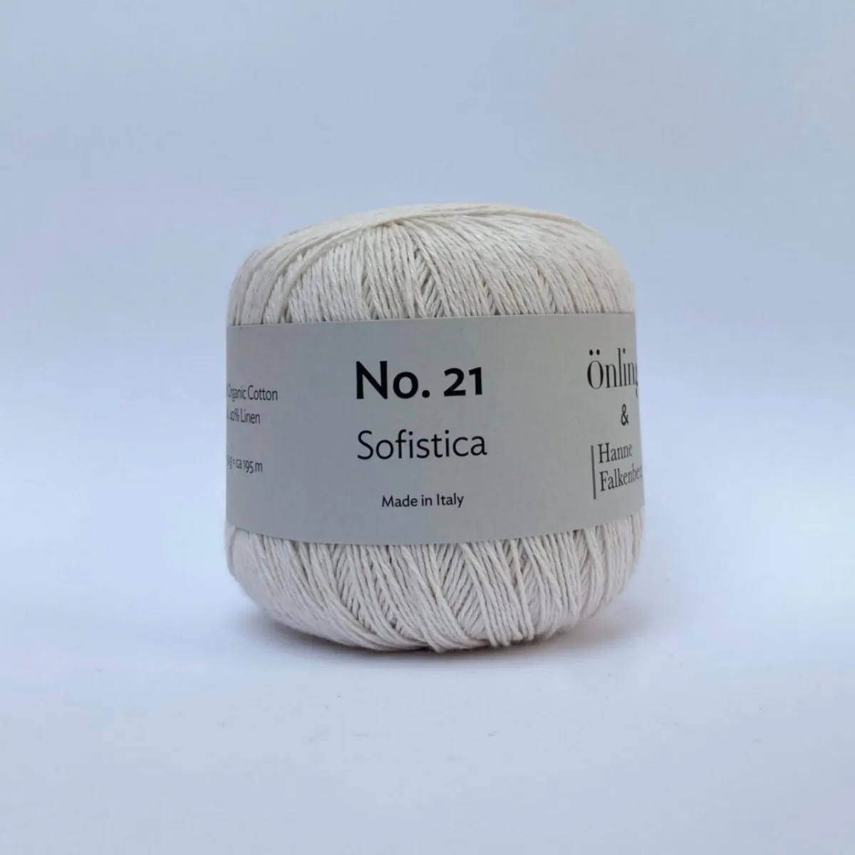 Önling No 21: Premium organic cotton linen yarn