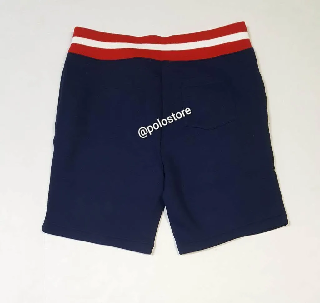 Nwt Polo Big & Tall Navy Blue Crest Shorts