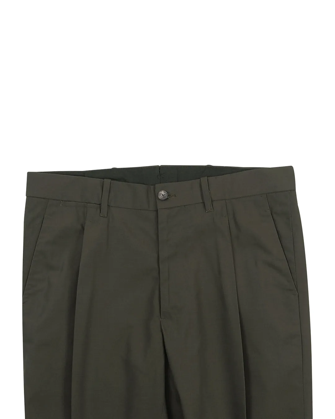 Olive Ripstop Chino Pants