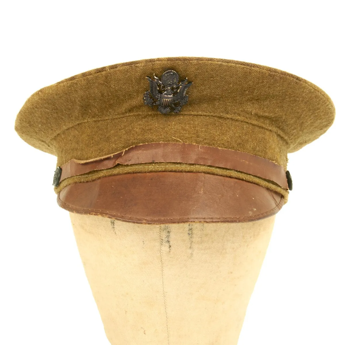 Original U.S. WWI Army Captain Child Uniform with Peaked Cap