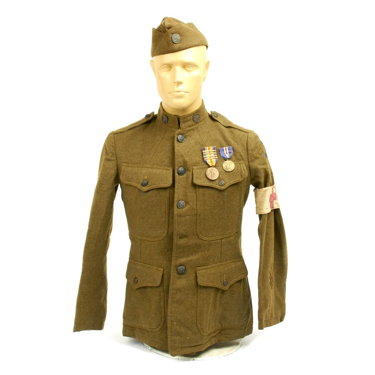 Original U.S. WWI Named 26th Infantry Division Ambulance Grouping - Private Joseph Albert Rich