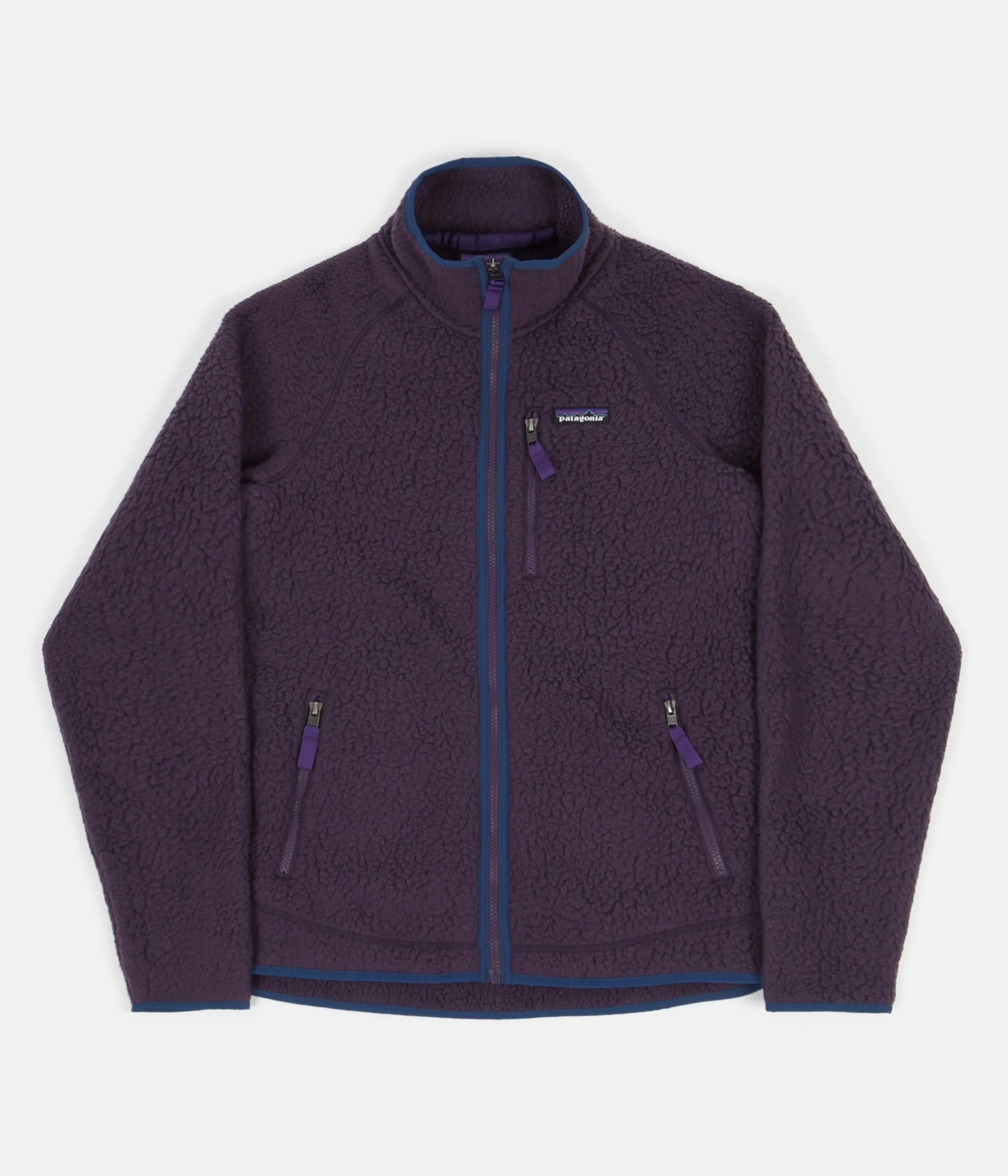 Patagonia Retro Pile Fleece Jacket - Piton Purple