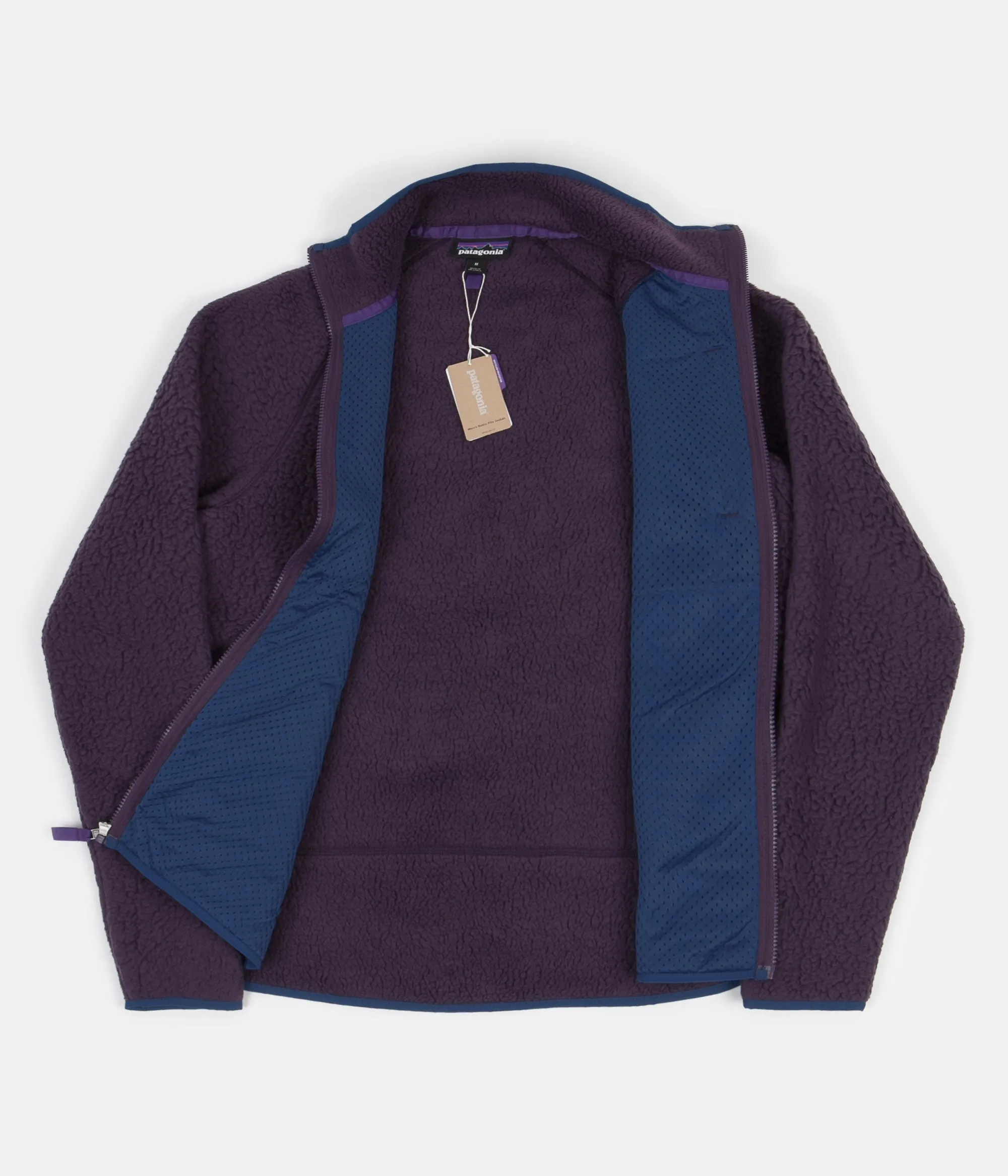 Patagonia Retro Pile Fleece Jacket - Piton Purple