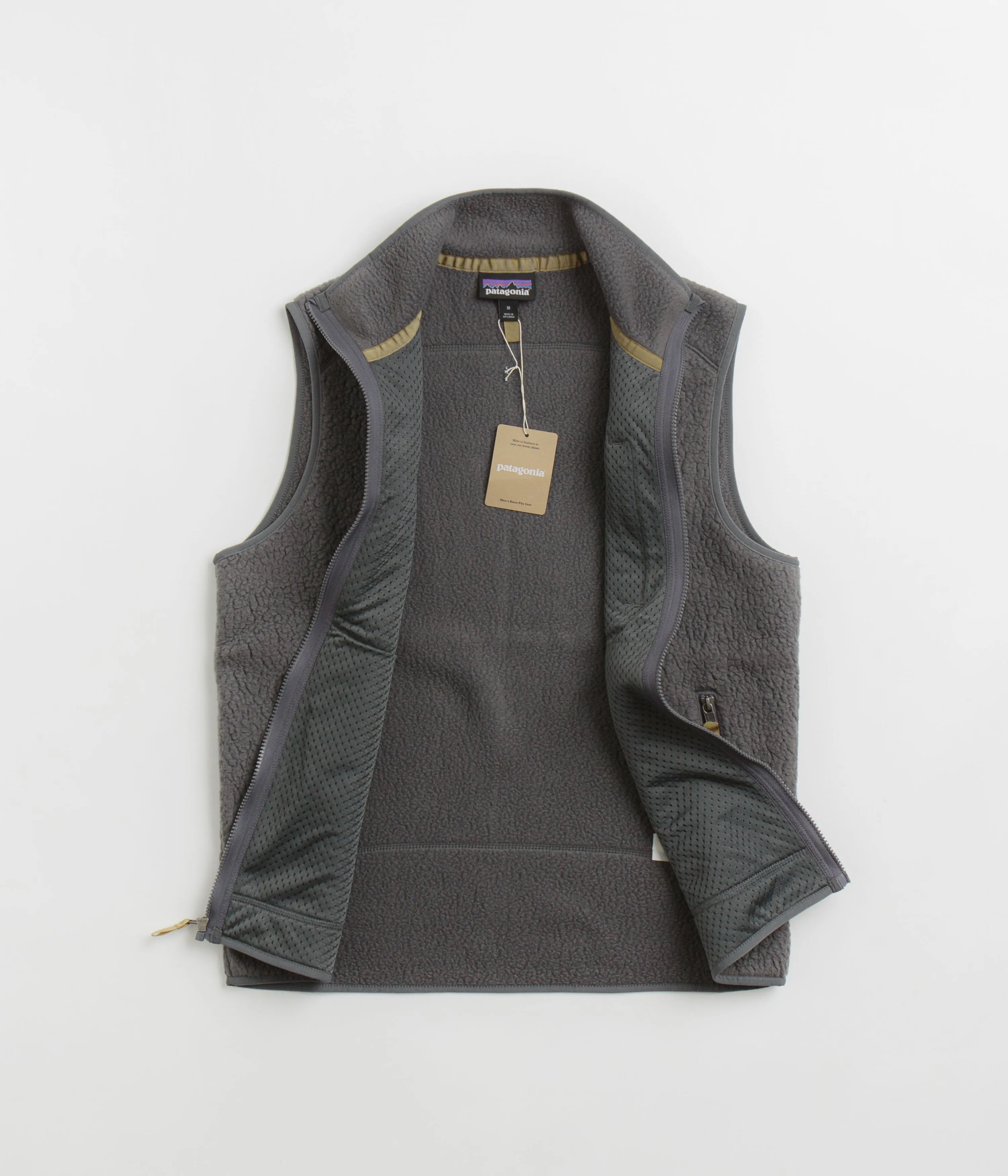 Patagonia Retro Pile Vest - Forge Grey