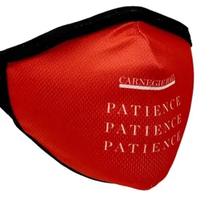 “Patience, Patience, Patience” Cotton Face Mask | Retro Collection