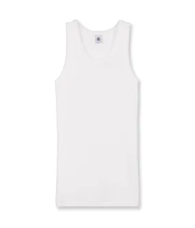 Petit Bateau Women's White Tank Top