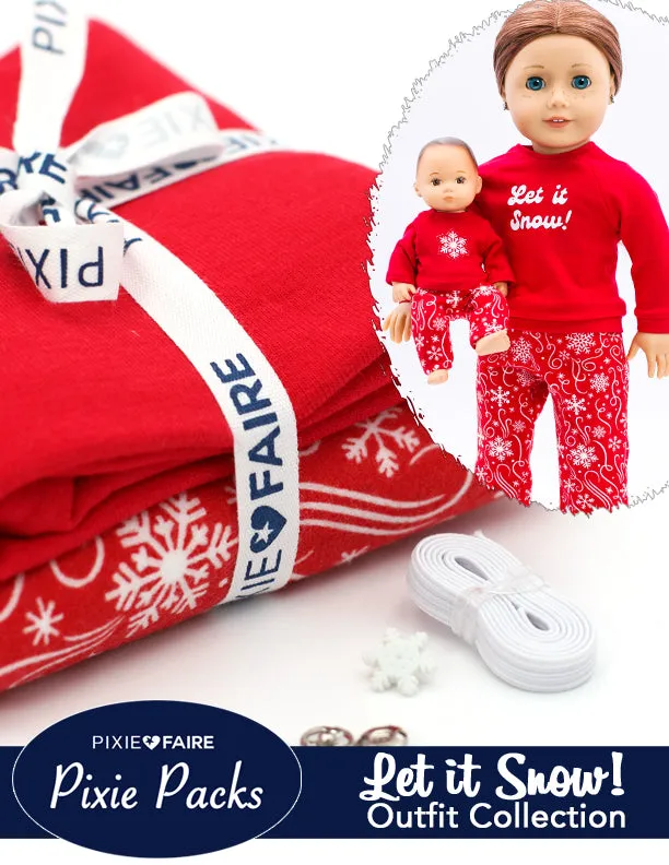 Pixie Packs Let It Snow Pajamas Collection