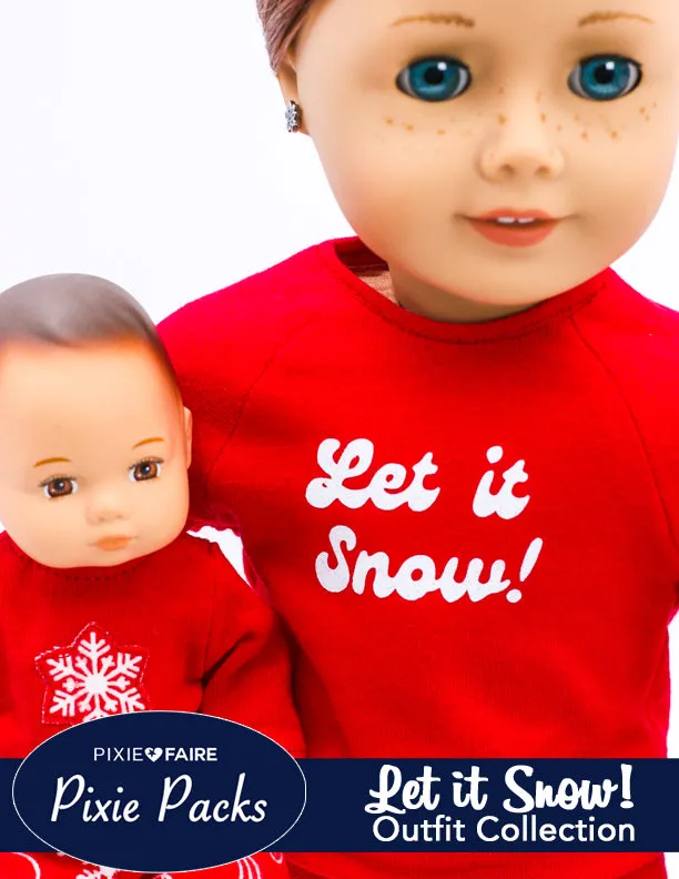 Pixie Packs Let It Snow Pajamas Collection