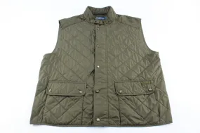 Polo by Ralph Lauren Olive Green Quilted Vest